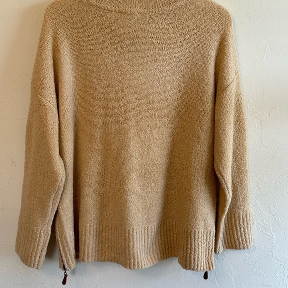 NWT Westbound Golden Wheat Cowl Neck Cozy Pullover Wool Blend Sweater Sz 2X - Picture 7 of 14